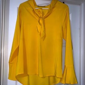 Mustard yellow top